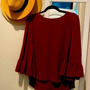 APT 9 Bell Sleeve Blouse